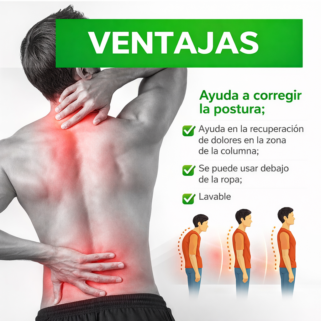 PosturePRO™ 🔥 Corrector de Postura AntiDolor (Edición Limitada) ✨